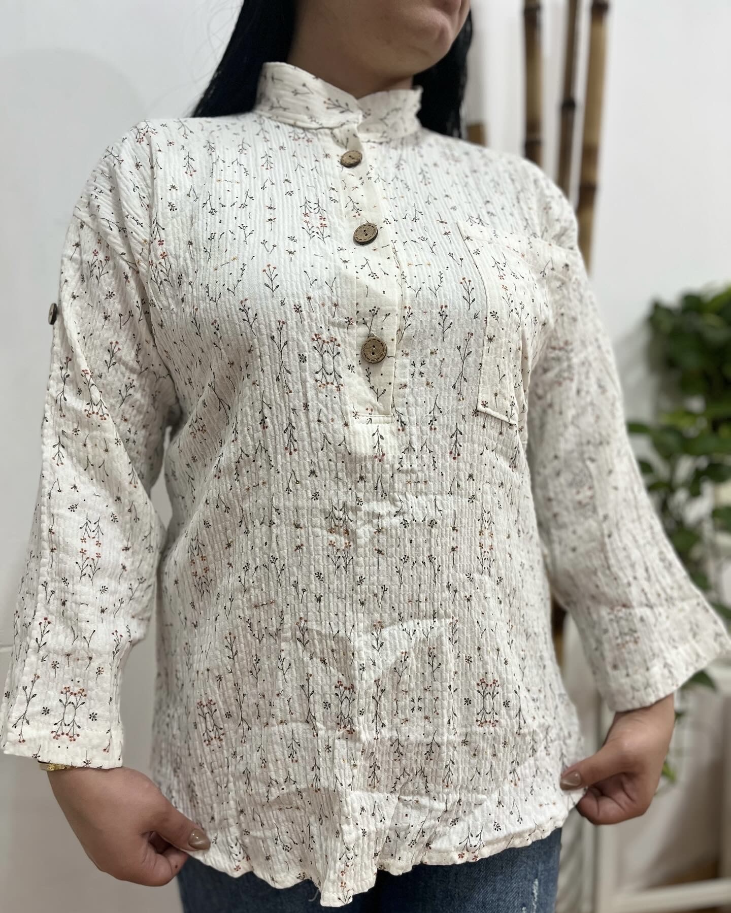 شومیز طرح برگ